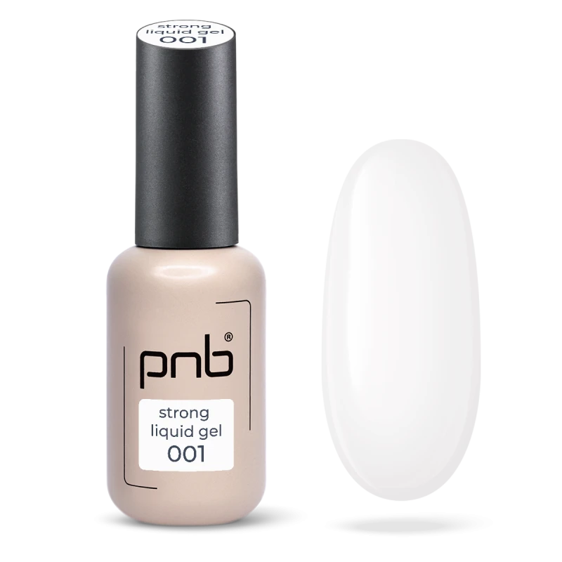 Гель Strong Liquid Gel прозрачный PNB 001 Clear (8 мл)