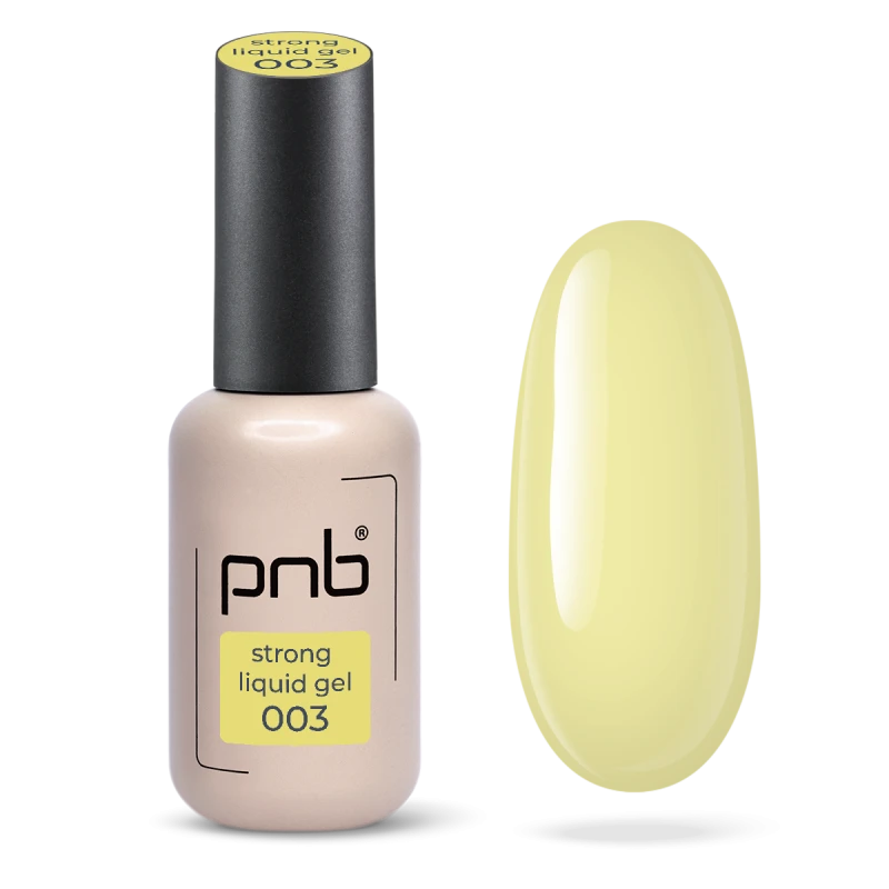 Strong Liquid Gel, Light Yellow, 8 ml
