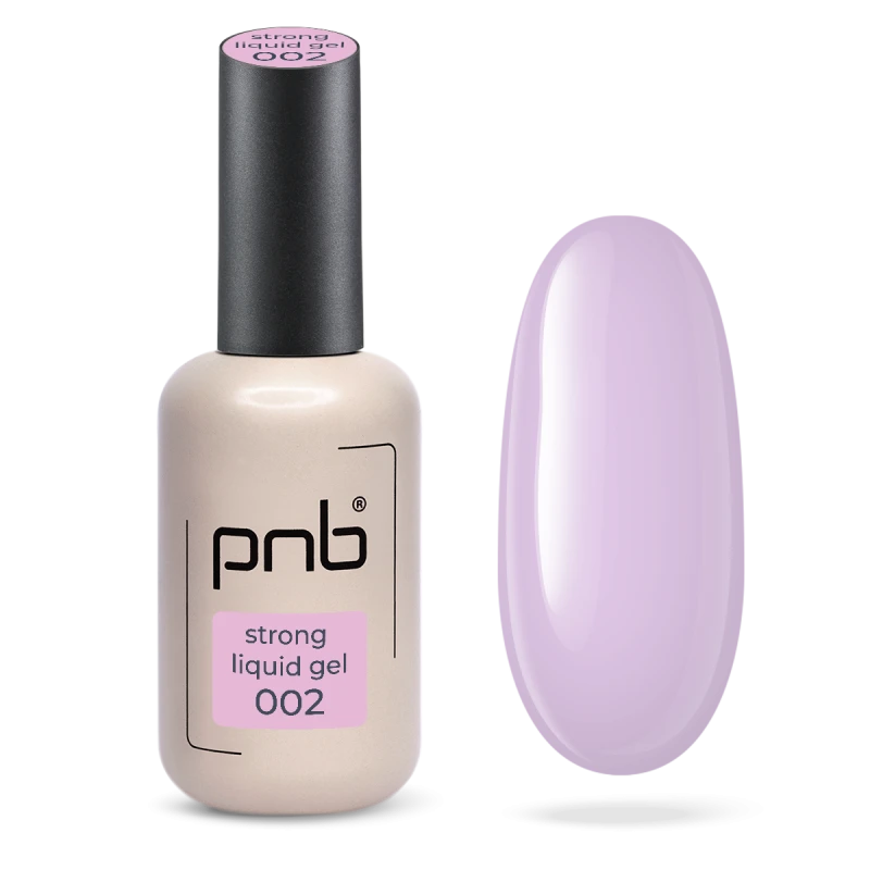 Гель Strong Liquid Gel розовый PNB 002 Creamy Pink (17 мл)