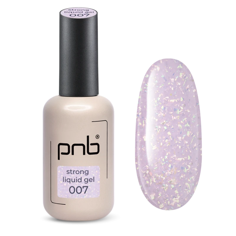 PNB UV/LED Strong Liquid Gel, Pink Diamond 007, 17 ml