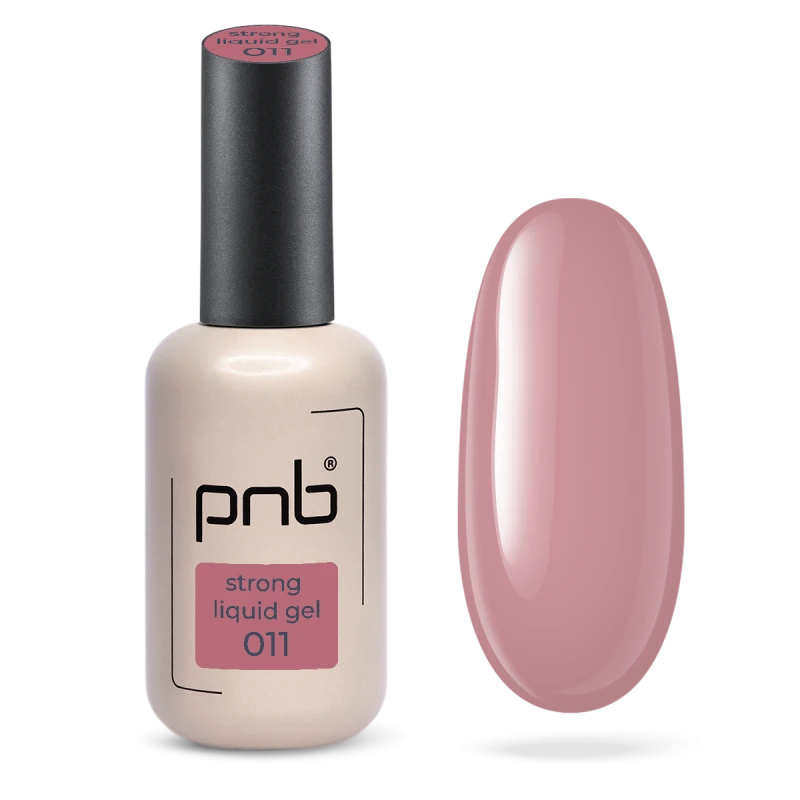 PNB UV/LED Strong Liquid Gel, Blush Pink 011, 17 ml