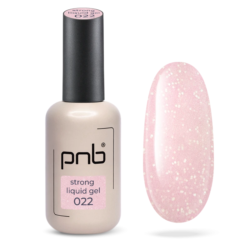 PNB UV/LED Strong Liquid Gel, 022 Blush Velvet, 17 мл