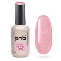 Гель Strong Liquid Gel бежевий PNB 025 Peach Glow (17 мл)