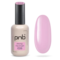 Гель Strong Liquid Gel розовый PNB 026 Gentle Blossom (17 мл)