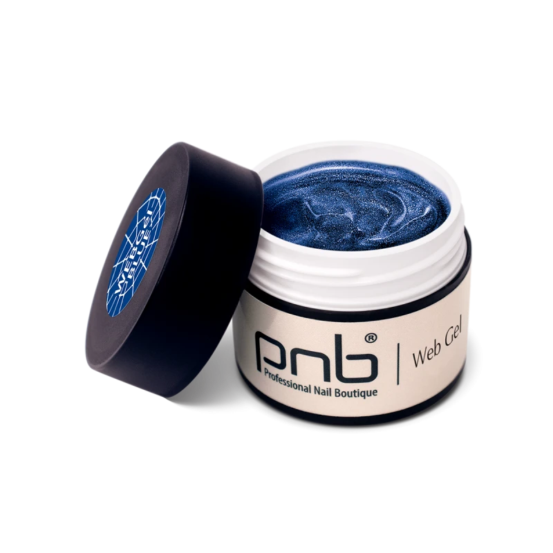 Гель павутинка синій PNB / UV/LED WebGel Blue