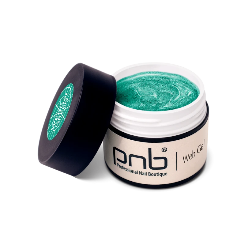 Гель паутинка зеленый PNB / UV / LED Web Gel Green