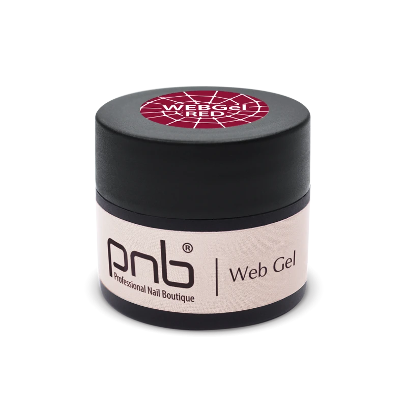 Гель павутинка червоний PNB / UV / LED Web Gel Red