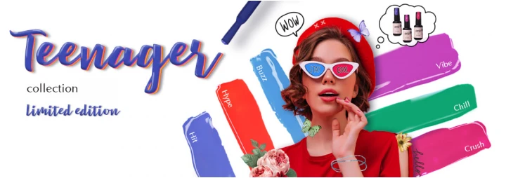 Естетика провокації: колекція гель-лаків Teenager Естетика провокації: колекція гель-лаків Teenager