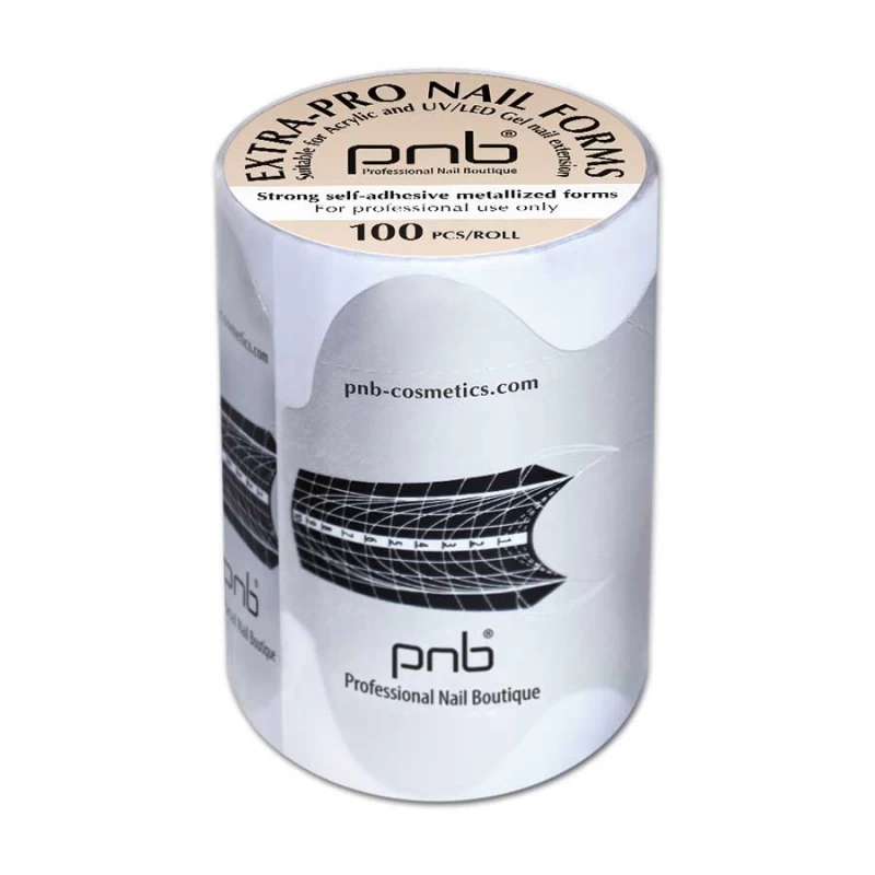 ExtraPro Nail Forms PNB / Форми для моделювання нігтів (100 шт/рул)