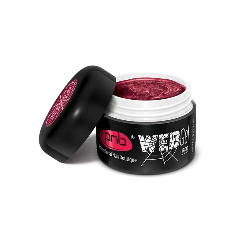 Гель павутинка червоний PNB / UV / LED Web Gel Red