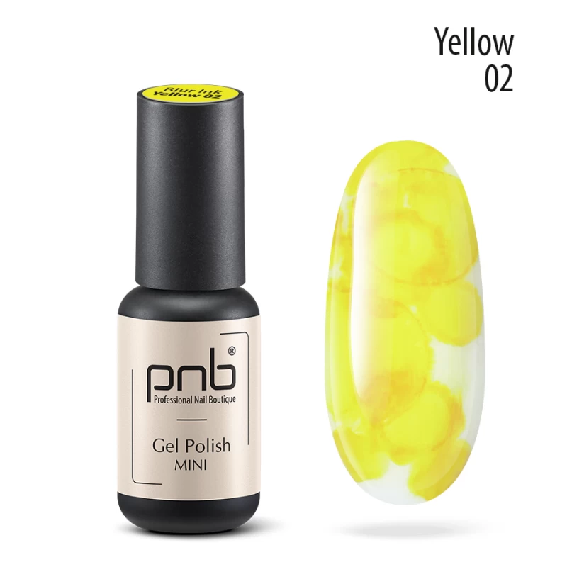 Акварельні краплі чорнила Blur 02 жовті 4 ml