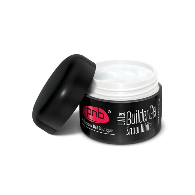 UV/LED Builder Gel Snow White 5 ml / Гель білосніжний