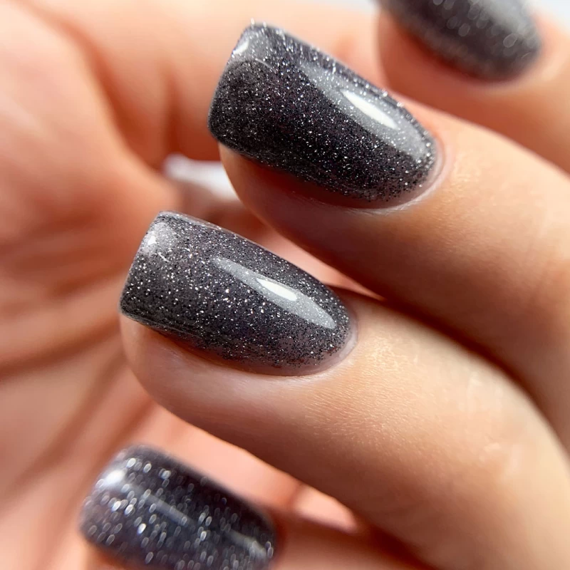 Гель лак PNB Shock Effect, Crystal gray 02