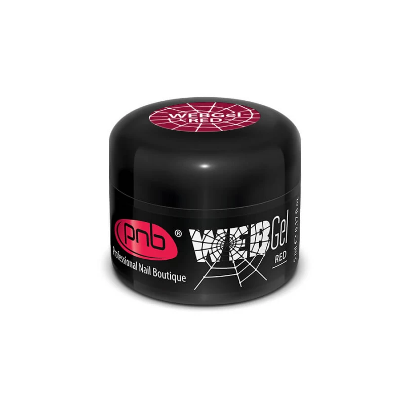 Гель павутинка червоний PNB / UV / LED Web Gel Red