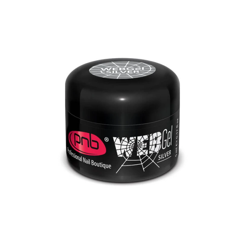 Гель павутинка срібло PNB / UV / LED Web Gel Silver