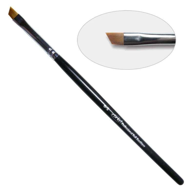 3G. Пензель для гелю скошений 6-s PNB, нейлон