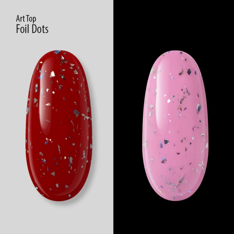Art Top PNB, Foil Dots, No Wipe, 8 ml
