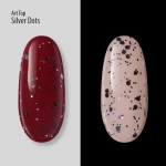 Art Top PNB, Silver Dots, No Wipe, 8 ml