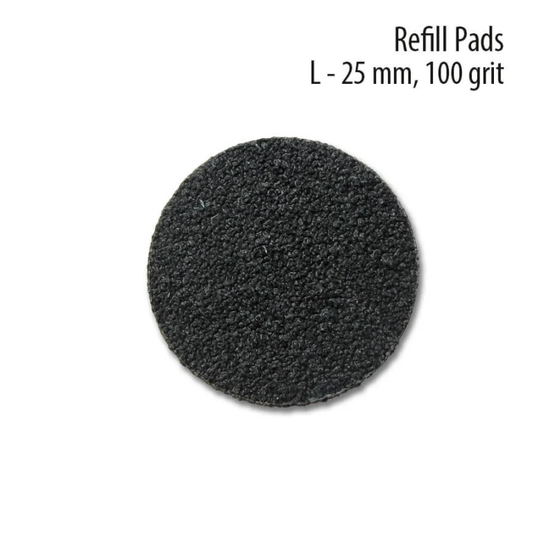 Змінні файли для педикюрного диску PODODISC L 25 мм 100 грит (50 шт)