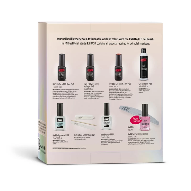 Стартовий набір PNB Gel Polish Starter Kit Basic