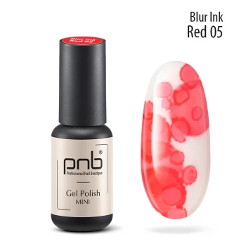 Акварельні краплі чорнила Blur 05 червоні 4 ml