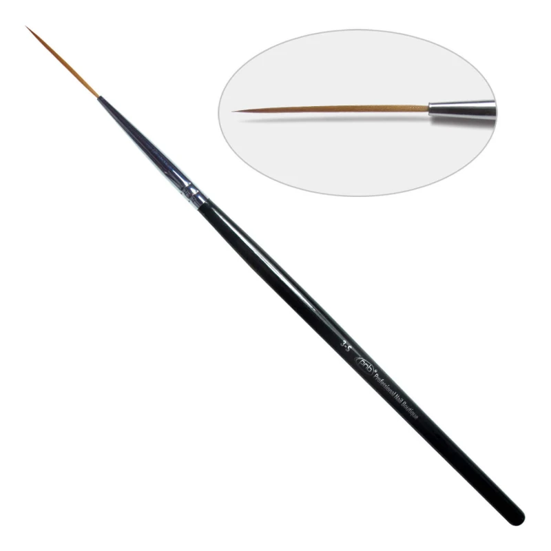 3D. Пензель для дизайну круглий 3-s PNB, нейлон