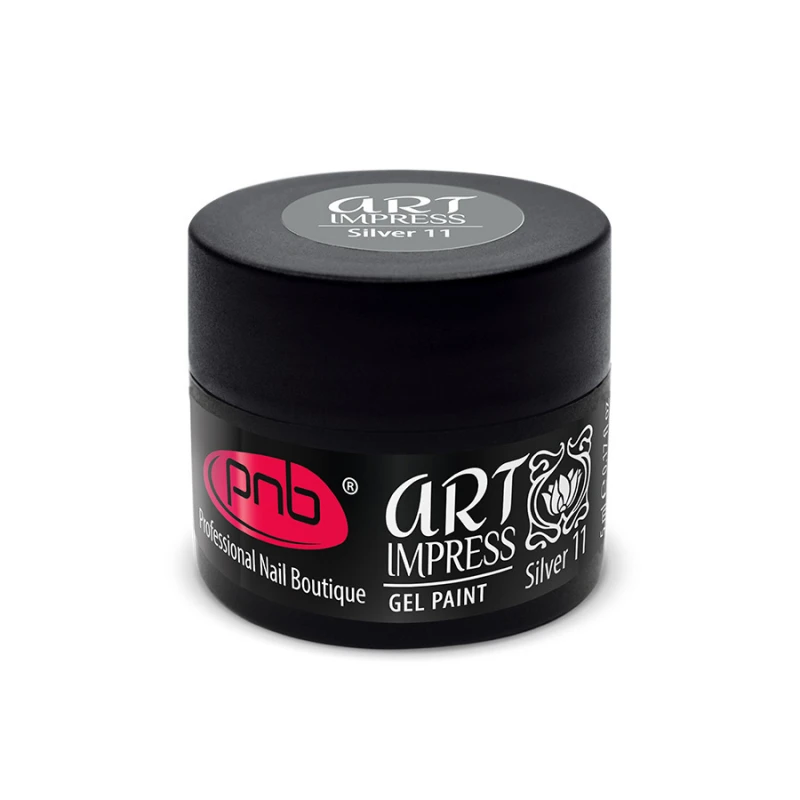 Гель фарба PNB Art Impress 11, срібна