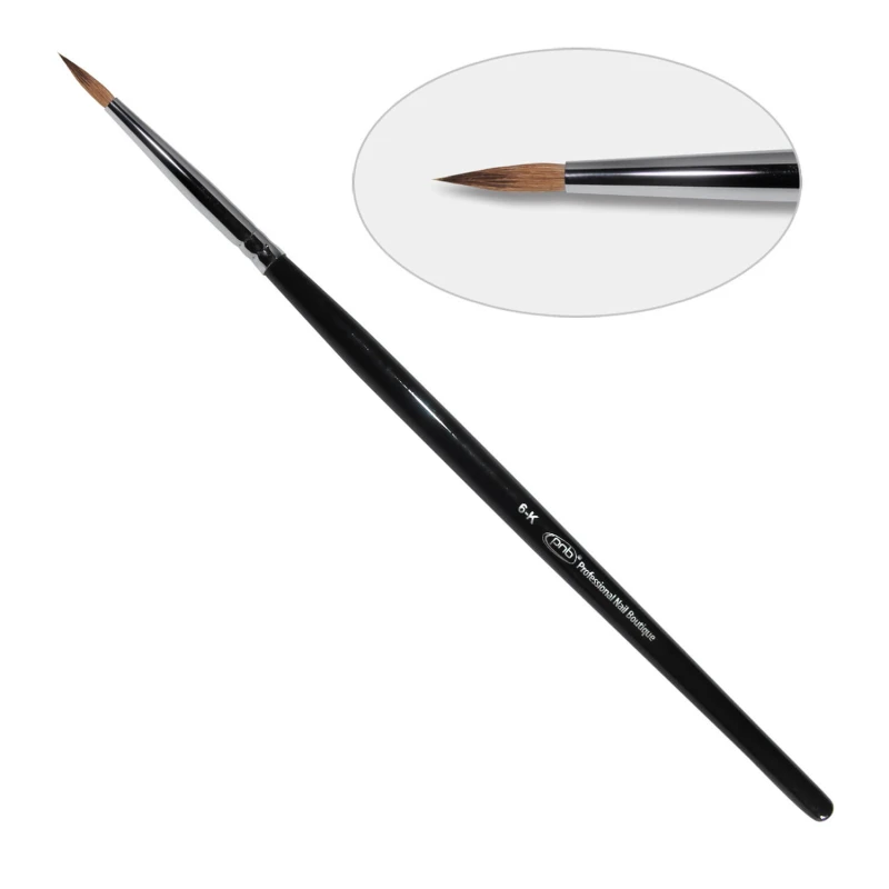 8D. Пензель для дизайнe круглий 6-к PNB, колонок