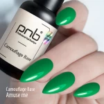 Камуфлююча база PNB, Розваж мене, зелений, 8 мл