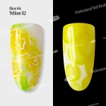Акварельні краплі чорнила Blur 02 жовті 4 ml