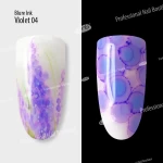 Акварельні краплі чорнила Blur 04 фіолетові 4 ml