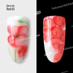 Акварельні краплі чорнила Blur 05 червоні 4 ml