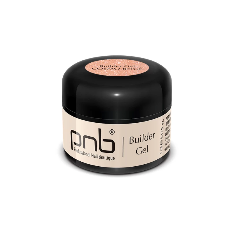UV/LED Builder Gel, Cosmo Beige, 5 мл