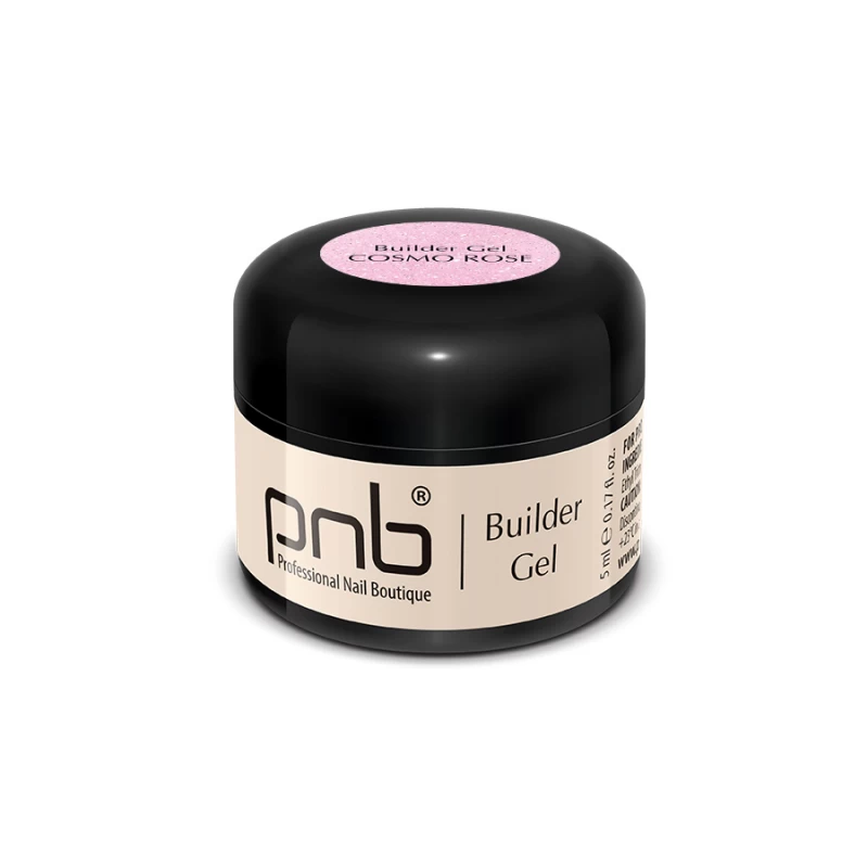 UV/LED Builder Gel, Cosmo Rose, 5 мл