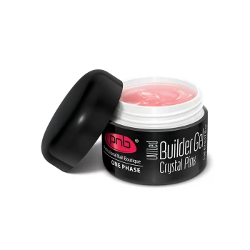 UV/LED One Phase Builder Gel Crystal Pink 5ml / Гель прозоро-рожевий