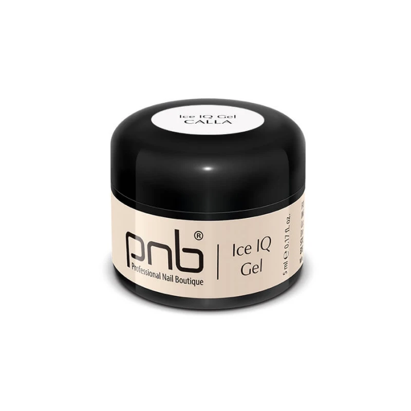 Низькотемпературний молочний  гель / UV/LED Ice IQ Gel, Calla  PNB, 5 ml
