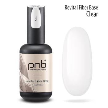 Восстанавливающая база с нейлоновыми волокнами Revital Fiber Base PNB, Clear, HEMA FREE, 17 мл