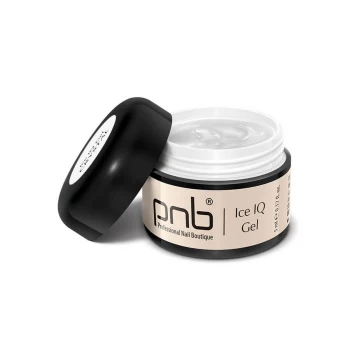 Низькотемпературний прозорий полігель / UV/LED Ice IQ Gel, Crystal PNB, 5 ml