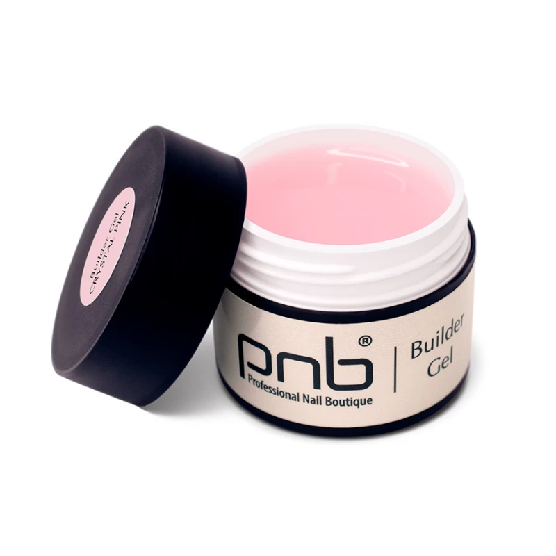 UV/LED One Phase Builder Gel Crystal Pink 15ml / Гель прозоро-рожевий