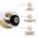 Shimmer Gel Paste / Гель паста з шиммером PNB 02 золото
