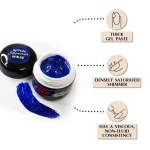 Shimmer Gel Paste / Гель паста с шіммером PNB 06 синя