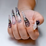 Низькотемпературний прозорий гель / UV/LED Ice IQ Gel, Crystal Diamond,PNB, 50 ml