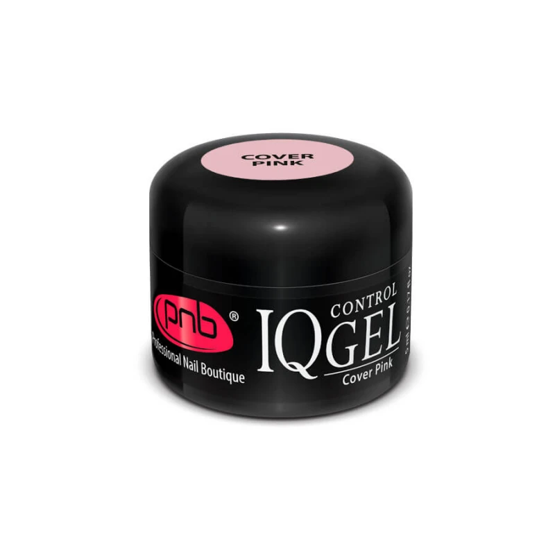 IQ Control Gel Cover Pink / Камуфлюючий холодний рожевий гель PNB 5 ml