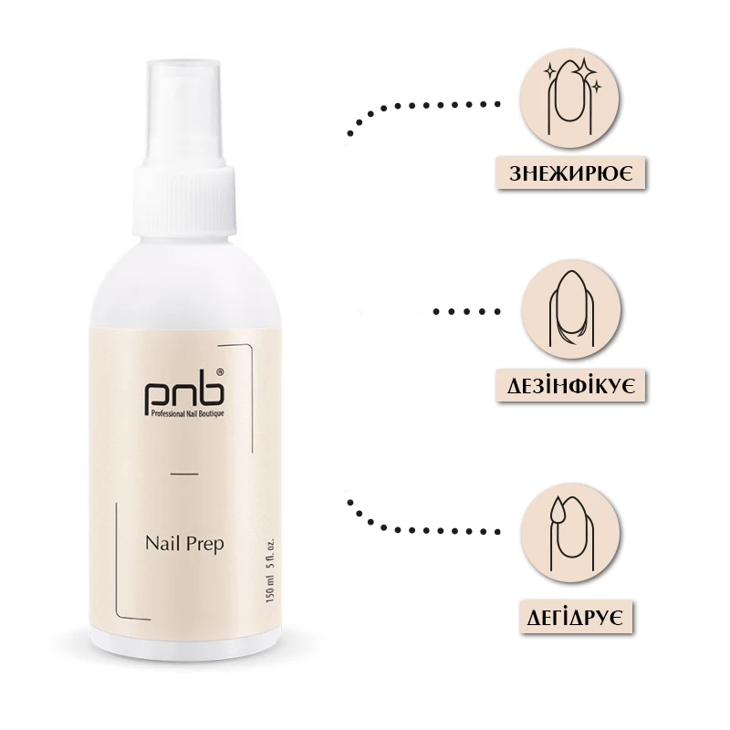 Nail Prep 150 мл / Дезінфектор