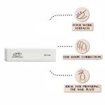 Баф-брусок PNB 180/180 White, прямоугольный
