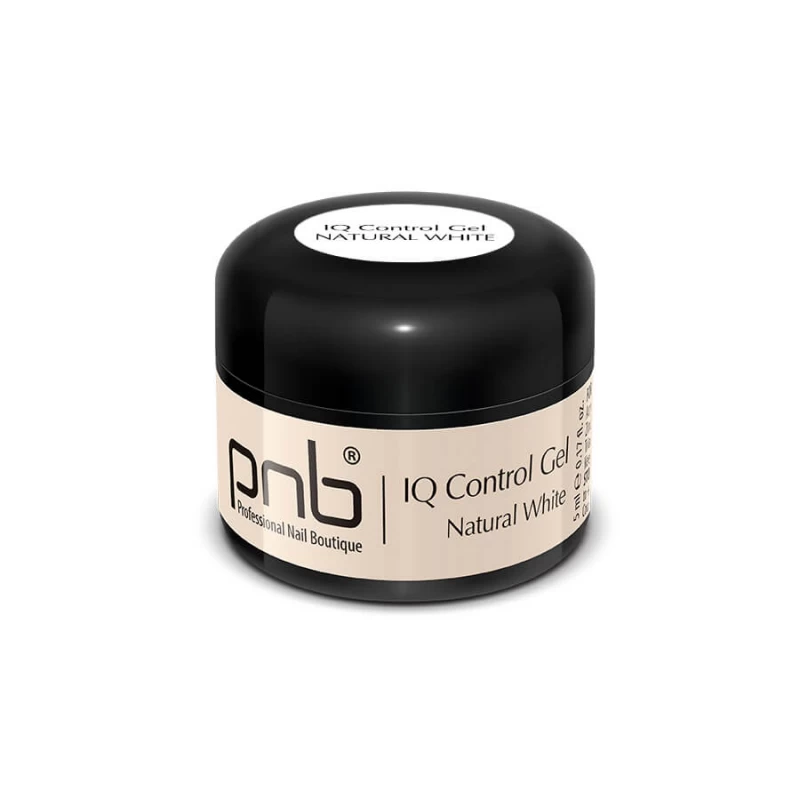 IQ Control Gel Natural White / Непрозорий, натуральний білий гель PNB 5 ml