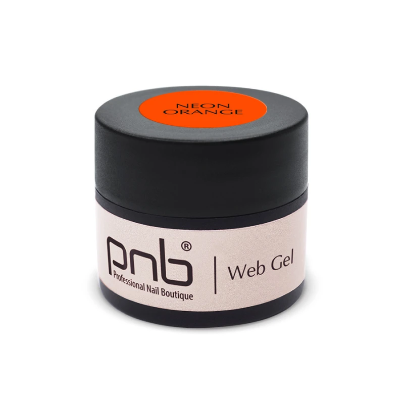 Гель павутинка PNB помаранчева, неон
