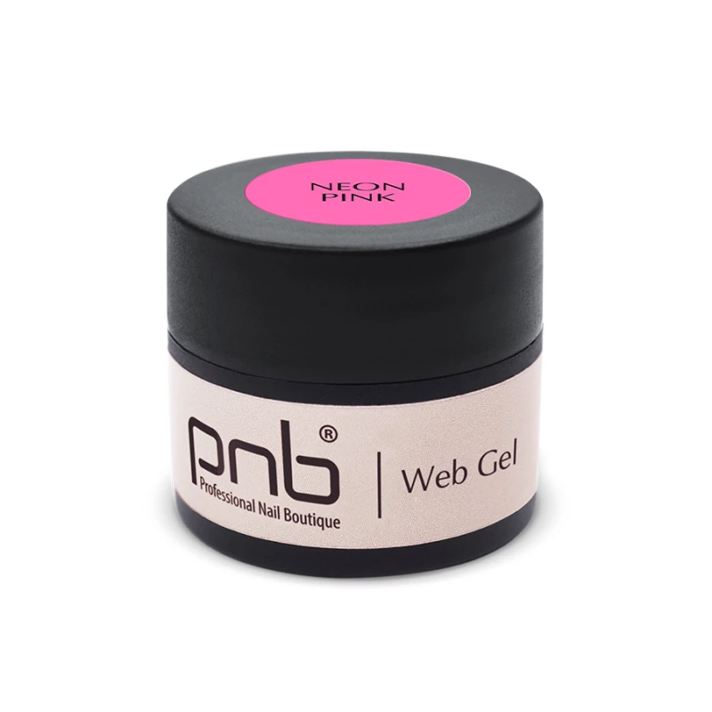 Гель павутинка PNB рожева, неон