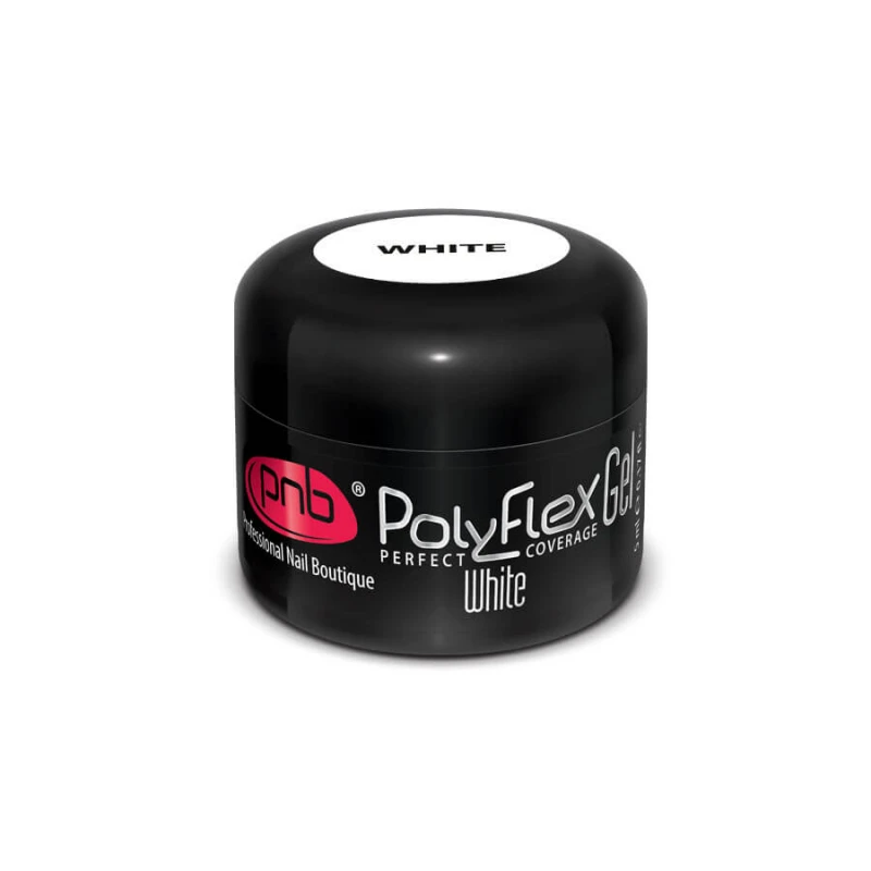 Поліфлекс гель білий / UV / LED PolyFlex Gel White, 5 ml