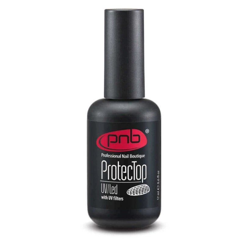 ProtecTop Coat PNB UV/LED 17ml / Закріплювач для гель-лаку з УФ-фільтром
